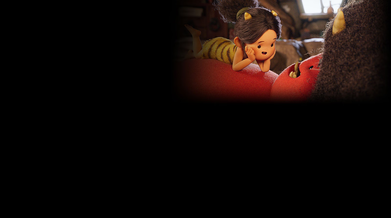 A rendering created in Autodesk AutoCAD shows the inside and outside of tiny home with chairs and green space near the patio.